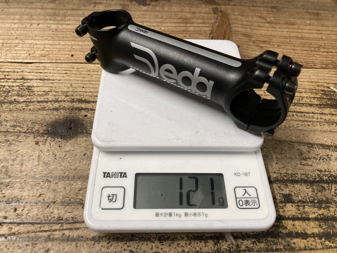 JU529 デダエレメンティ Deda Superleggero アルミ ステム 黒 120mm 82° Φ31.7 OS