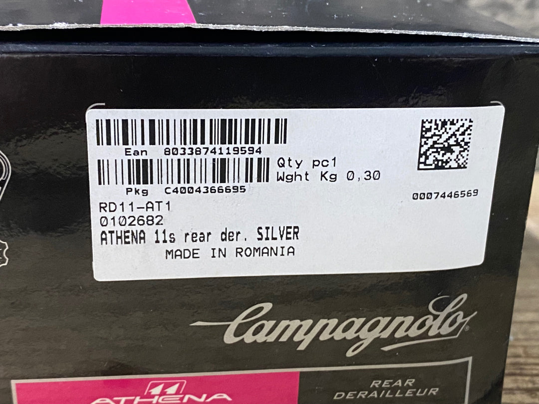 JS213 カンパニョーロ CAMPAGNOLO ATHENA RD11-AT1 ATHENA 11S REAR SILVER リアディレイラー