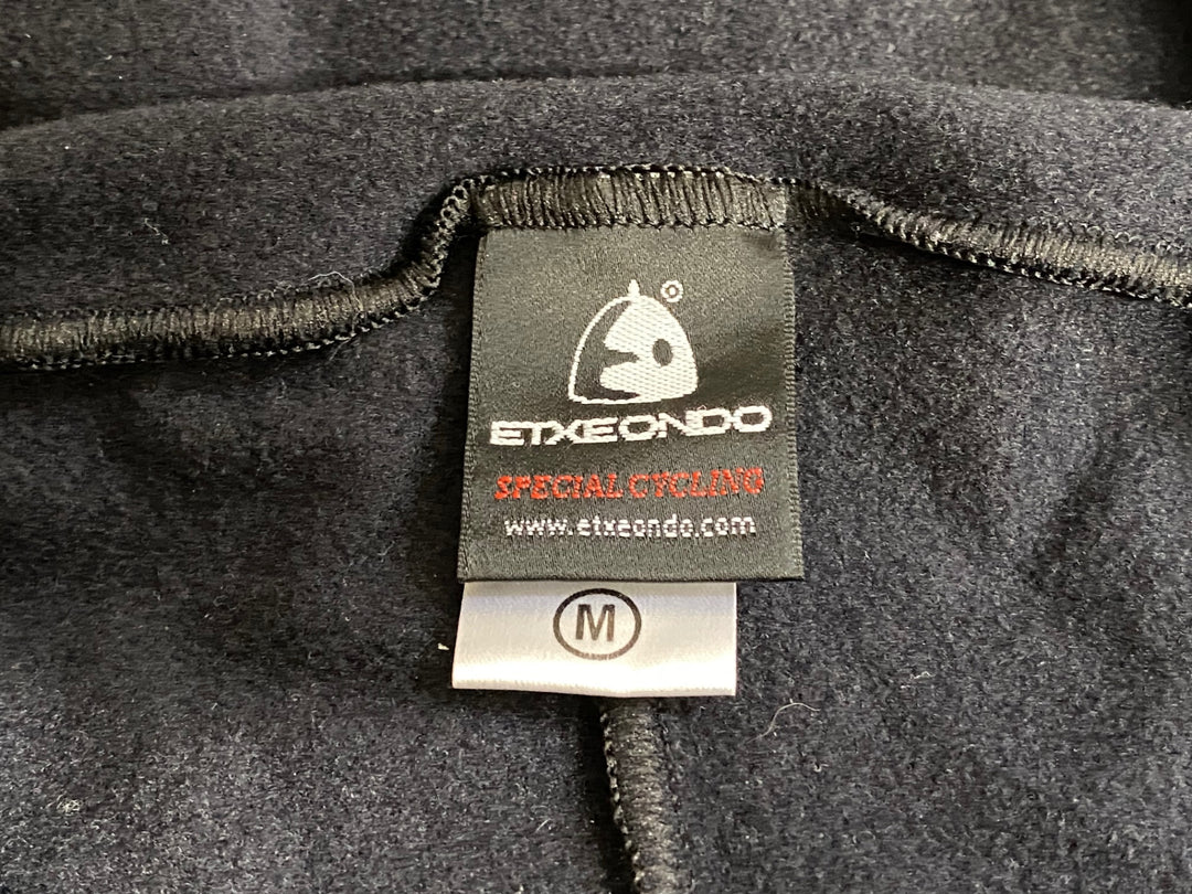 KC818 エチェオンド ETXEONDO ビブタイツ 黒 M 裏起毛 ※スレ