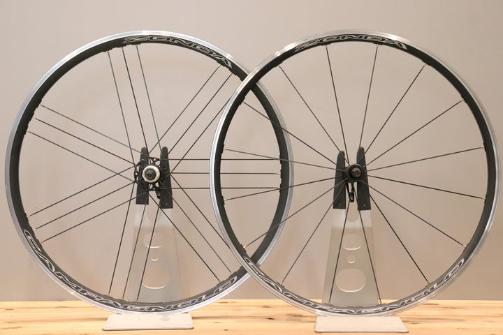 カンパニョーロ CAMPAGNOLO ゾンダ ZONDA C17 アルミ クリンチャー ホイールセット シマノ11S/12S 17C 【仙台店】