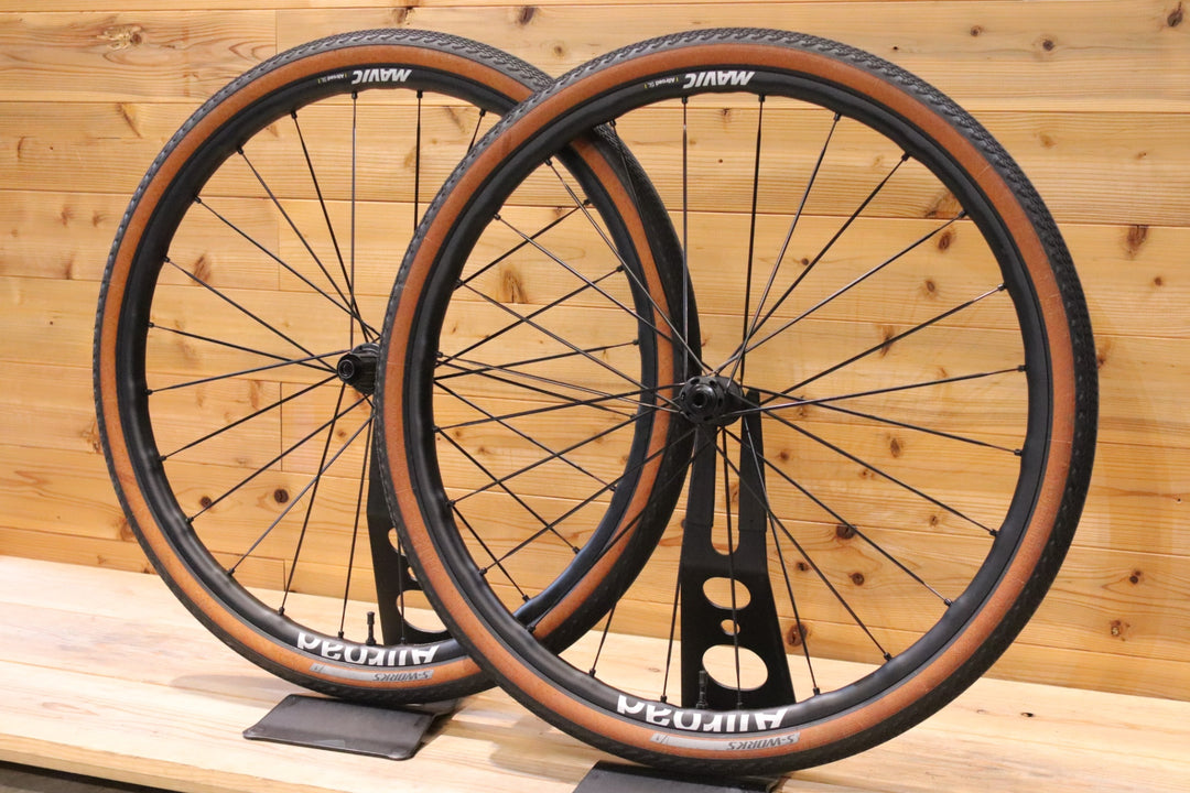 マヴィック MAVIC オールロード ALLROAD SL DISC シマノ 11S/12S フックレス 25㎜ アルミ チューブレスレディ グラベル ロードバイク ホイールセット 【広島店】