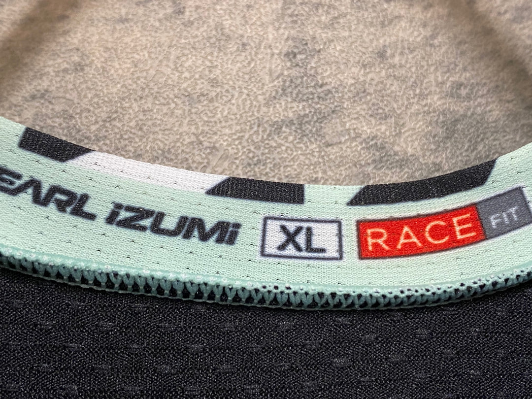 KL017 パールイズミ PEARL iZUMi RACE FIT 半袖 サイクルジャージ エアロスリーブ 黒 XL