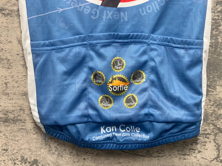 KF555 アミスポーツ AMISPORTS 半袖 サイクルジャージ XS 艦これ 加賀