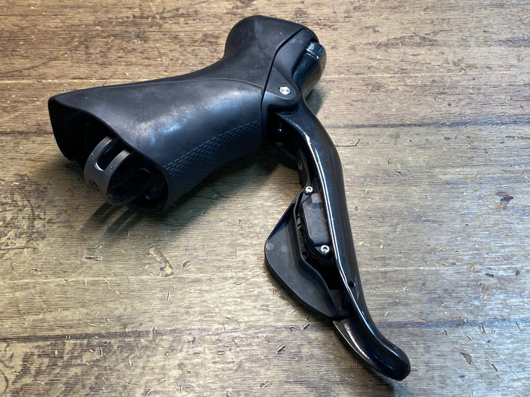 JG576 シマノ SHIMANO デュラエース DURA-ACE ST-9070-L Di2 電動 11s 左のみ ※ガリ傷大、接続及び動作不可のためジャンク