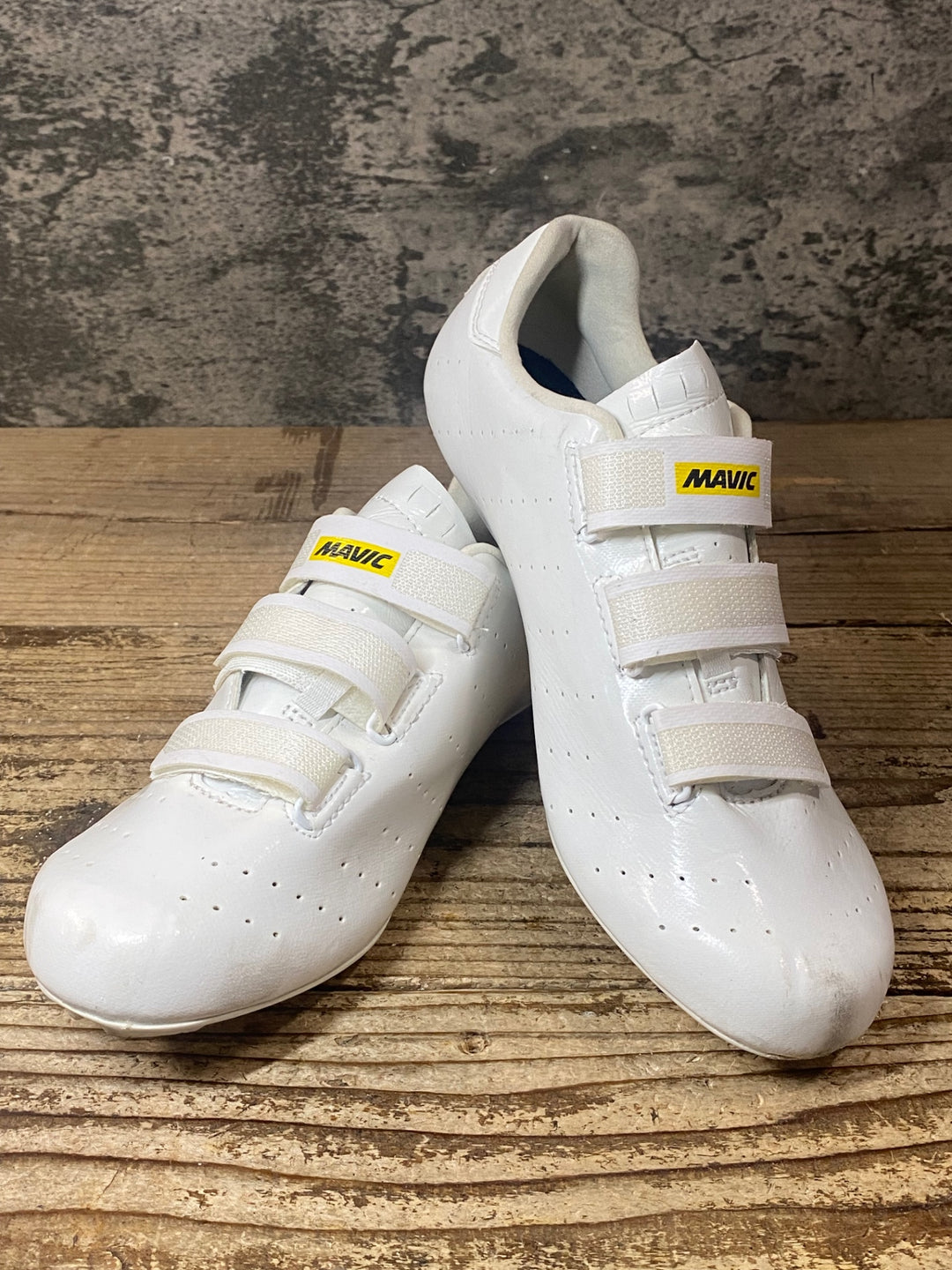JT901 マヴィック MAVIC COSMIC ビンディングシューズ 白 EU40 SPD-SL ※タバコ臭