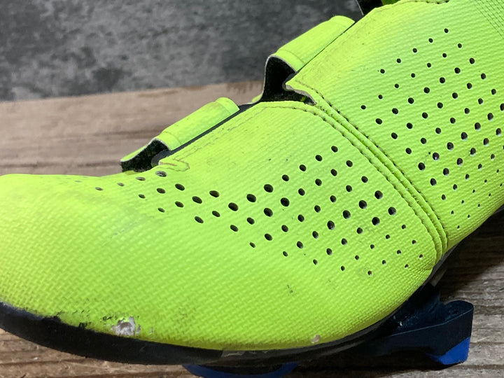 KD072 シマノ SHIMANO RC1 SH-RC100M ビンディングシューズ 3穴 EU44 黄色