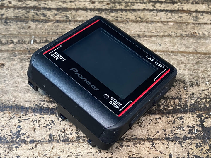 JJ404 パイオニア pioneer SGX-CA500 サイクルコンピューター ※背面USB端子ゴムカバー破損 、ボタン陥没のためジャンク