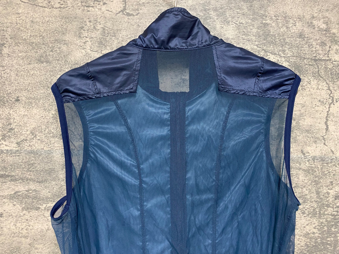 JY621 カフェドシクリステ CAFE DU CYCLISTE Petra man Gilet ジレ サイクルベスト 紺 M