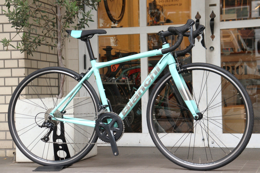 ビアンキ Bianchi ヴィア ニローネ Via NIRONE7 2025モデル 50サイズ シマノ ソラ R3000 MIX 9S アルミ ロードバイク 【横浜店】