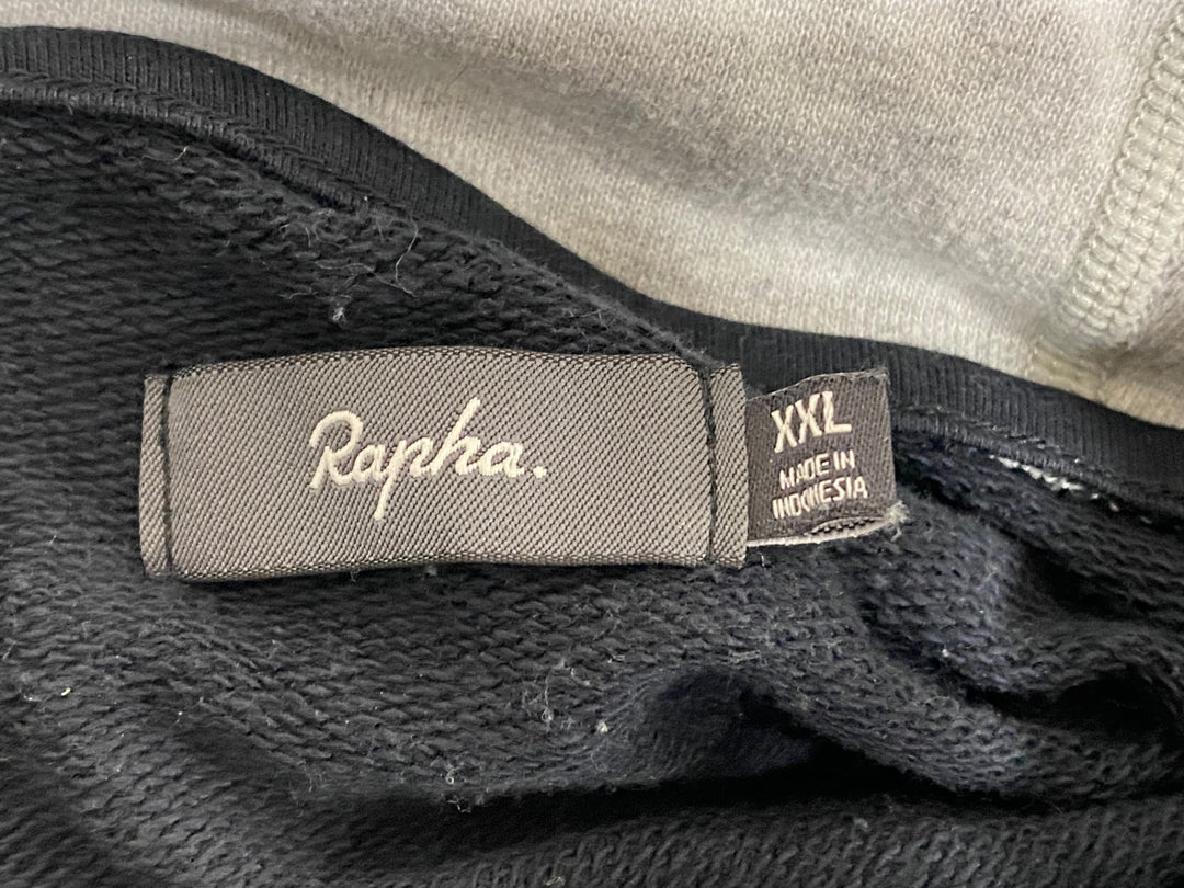 KG227 ラファ Rapha TRAIL HOODIE フーディ 長袖 スウェットパーカー 黒 XXL