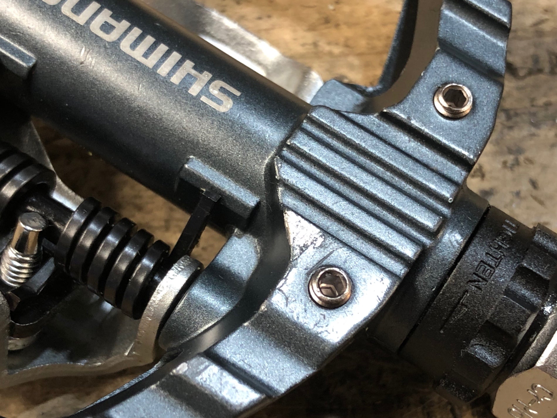 JO686 シマノ SHIMANO PD-EH500 ビンディングペダル SPD 片面フラット