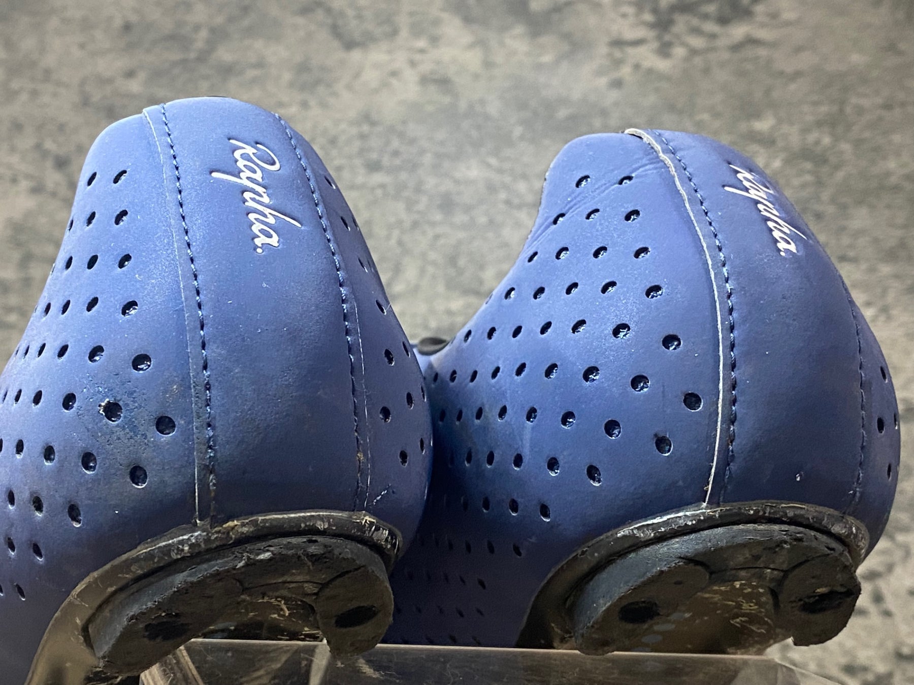 JU978 ラファ Rapha CLIMBER'S SHOE ビンディングシューズ 3穴 紺 EU43