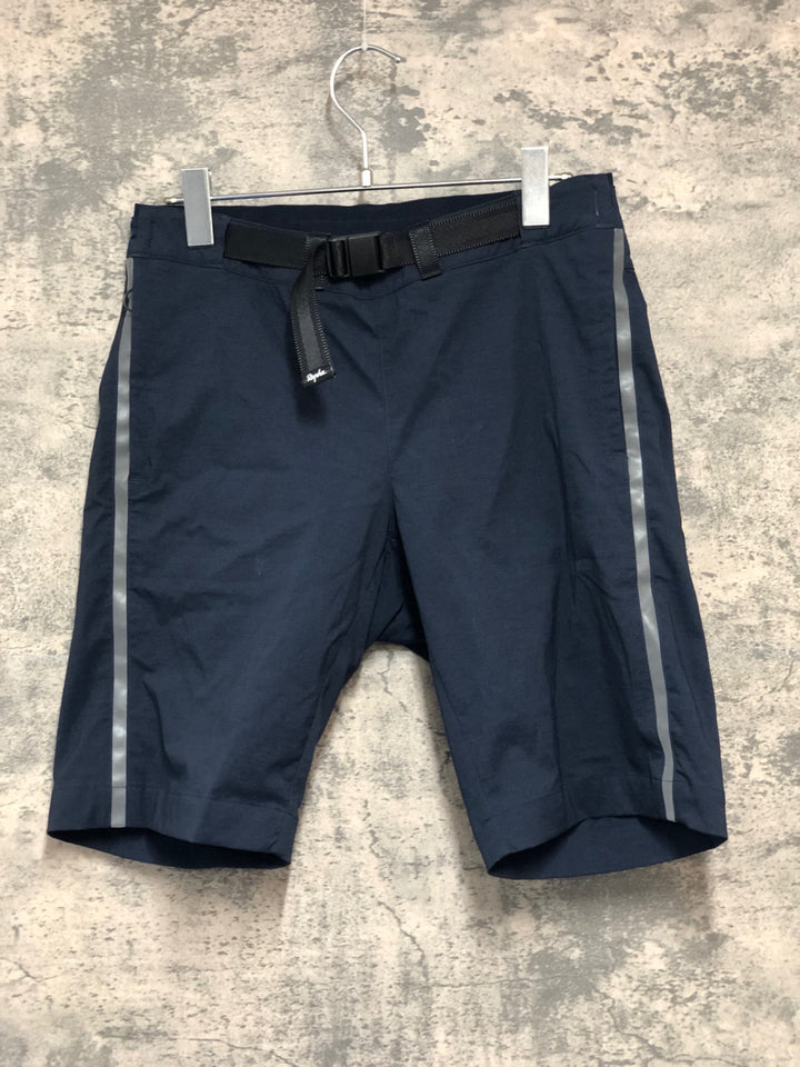 JJ974 ラファ Rapha COMMUTER SHORTS サイクルパンツ 紺 28