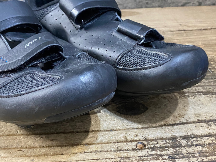 KG414 シマノ SHIMANO RP1 SHRP100-S L ビンディングシューズ 3穴 ブラック EU41 ※ペン字あり