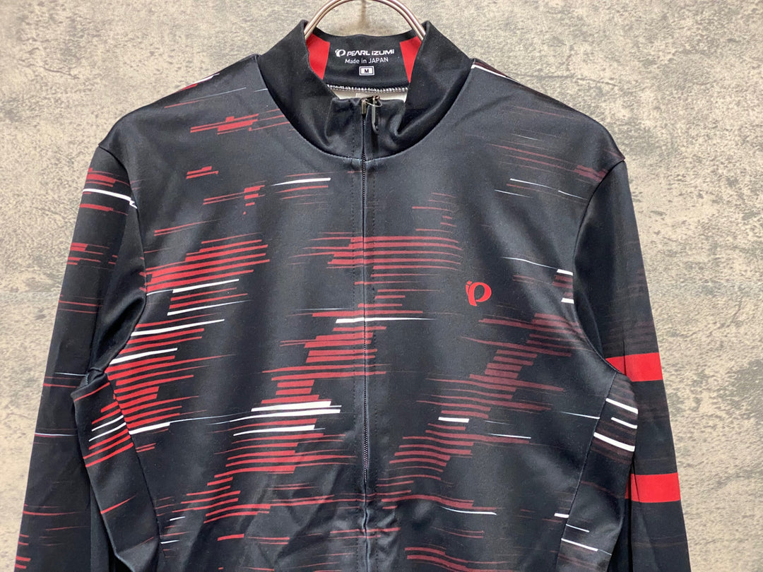 KC269 パールイズミ PEARL iZUMi 長袖 サイクルジャージ 黒 M 裏起毛 THERMODRESS NEO