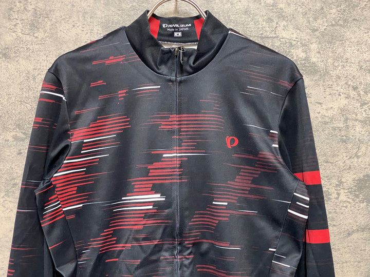 KC269 パールイズミ PEARL iZUMi 長袖 サイクルジャージ 黒 M 裏起毛 THERMODRESS NEO