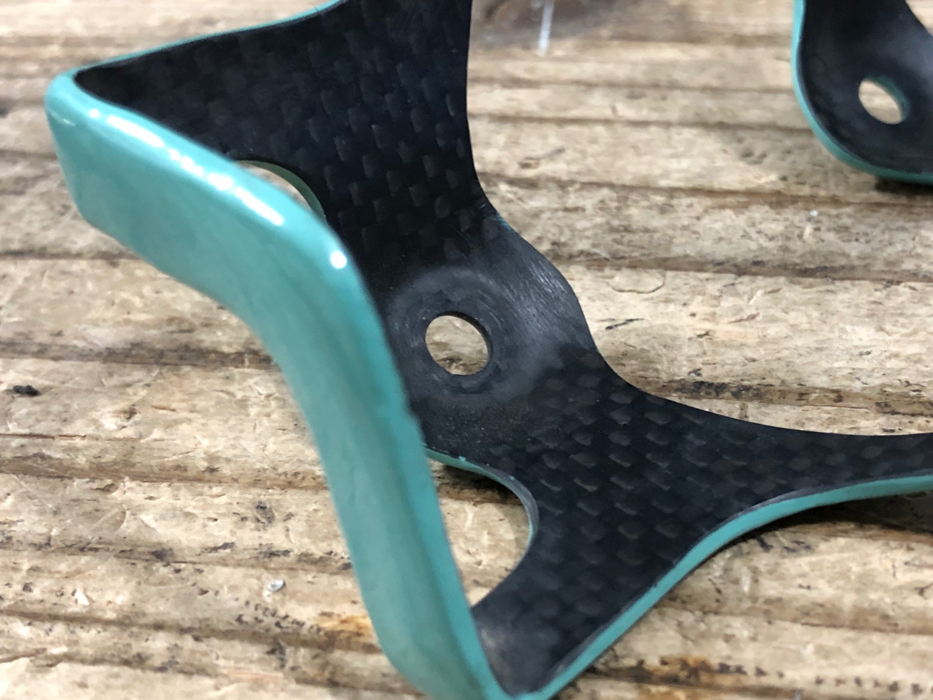 JS677 ビアンキ Bianchi カーボン ボトルケージ チェレステ 2個セット