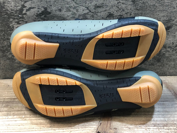 JX858 フィジーク fizik TERRA POWERSTRAP X4 ビンディングシューズ SPD 緑 EU42 ※未使用
