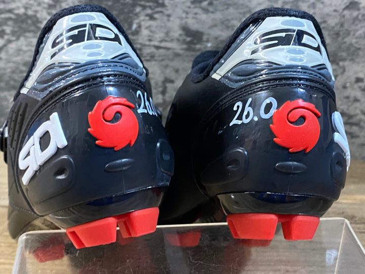 KG383 シディ SIDI TRACE MTB ビンディングシューズ 黒 SPD EU42 ※ペン字あり
