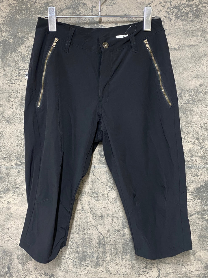 KA332 カペルミュール KAPELMUUR リップストップ 3Dクロップドパンツ 黒 S