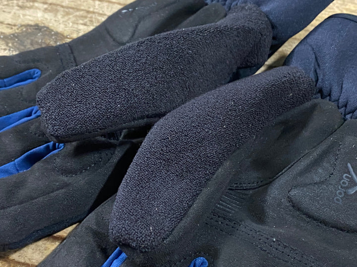 KI574 シマノ SHIMANO 長指 サイクルグローブ 裏起毛 GORE TEX INFINIUM 黒 M