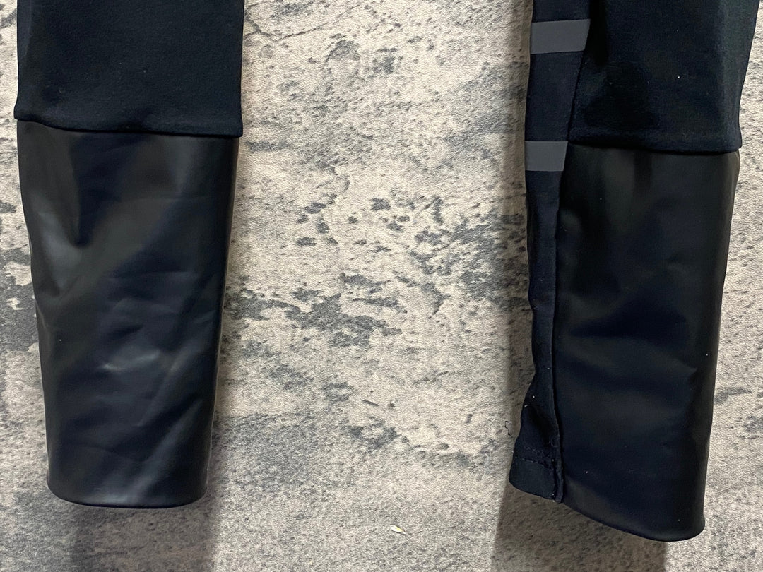 JR216 パールイズミ PEARL iZUMi ビブタイツ 黒 L 裏起毛 黒タグ 擦れあり