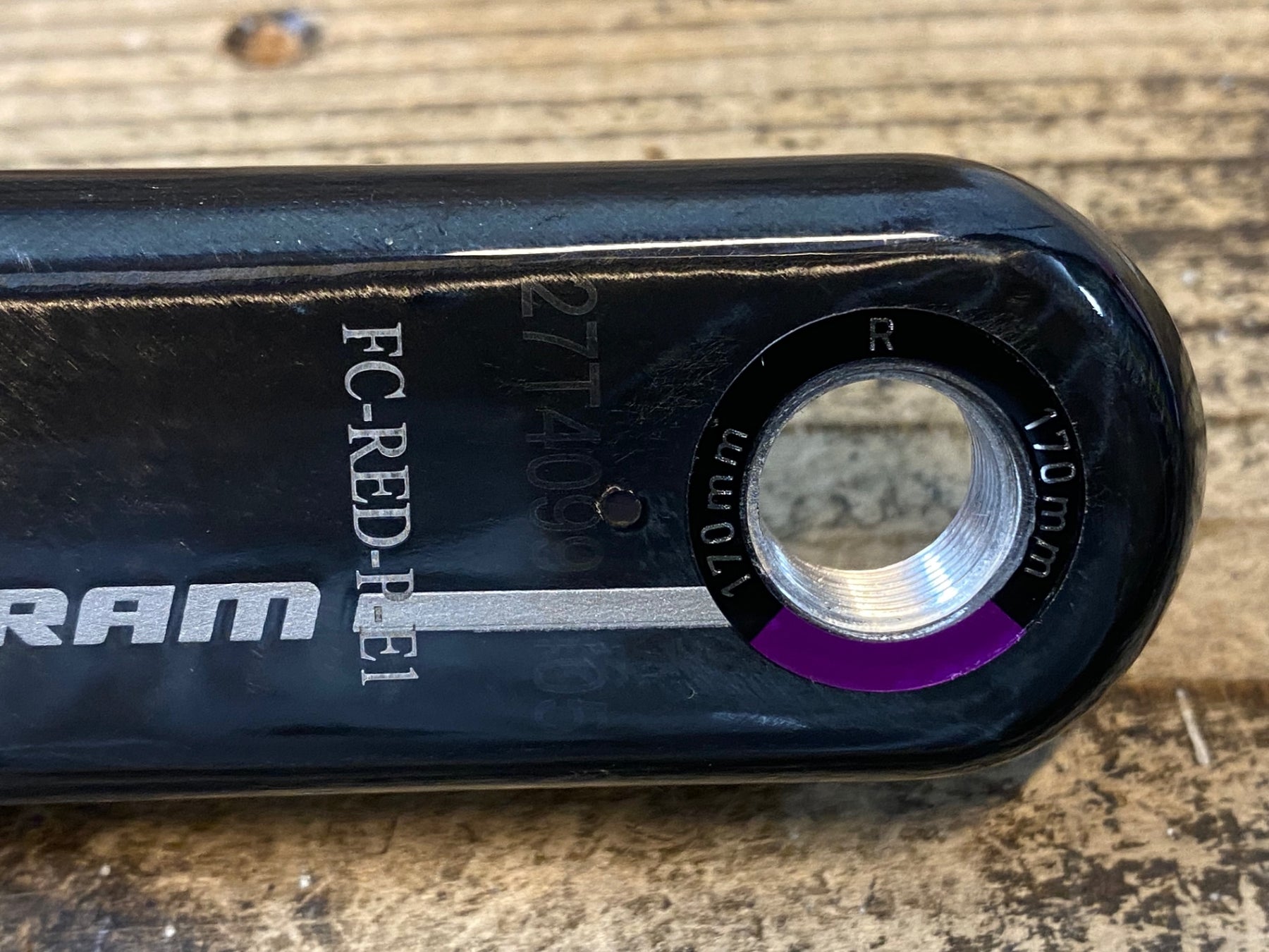 JG537 スラム SRAM RED AXS E1 FC-RED-P-E1 クランクアーム 170mm