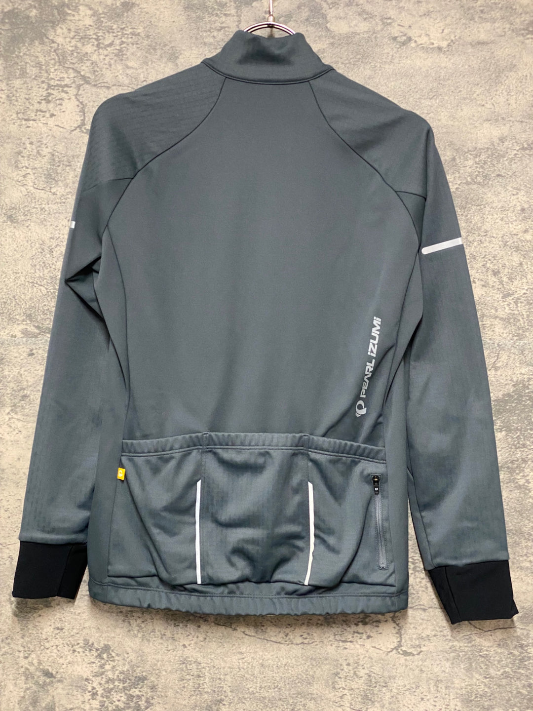 JS684 パールイズミ PEARL iZUMi 長袖 サイクルジャージ グレー LADIES M 裏起毛