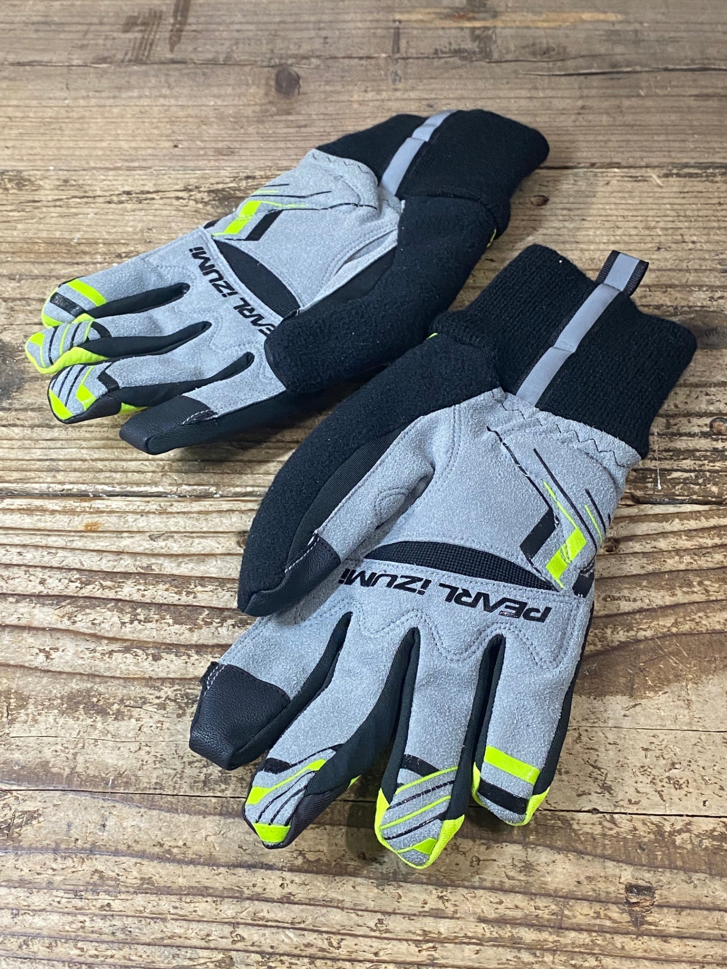 JT582 パールイズミ PEARL iZUMi 長指 グローブ 黄 黒 M 裏起毛 – BICI