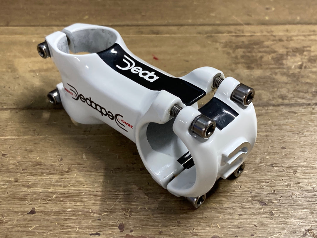 KP071 デダ Deda ZERO 1 アルミステム 白 Φ31.7 OS 70mm