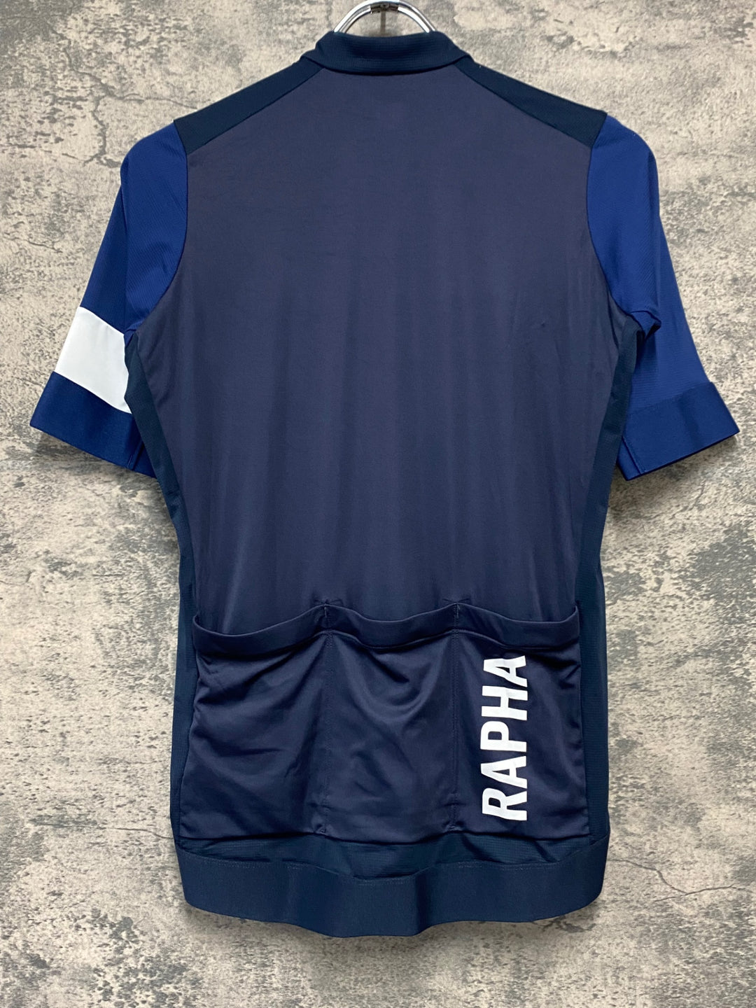 JW384 ラファ Rapha PRO TEAM TRAINING JERSEY 半袖 サイクルジャージ 黒紺 M