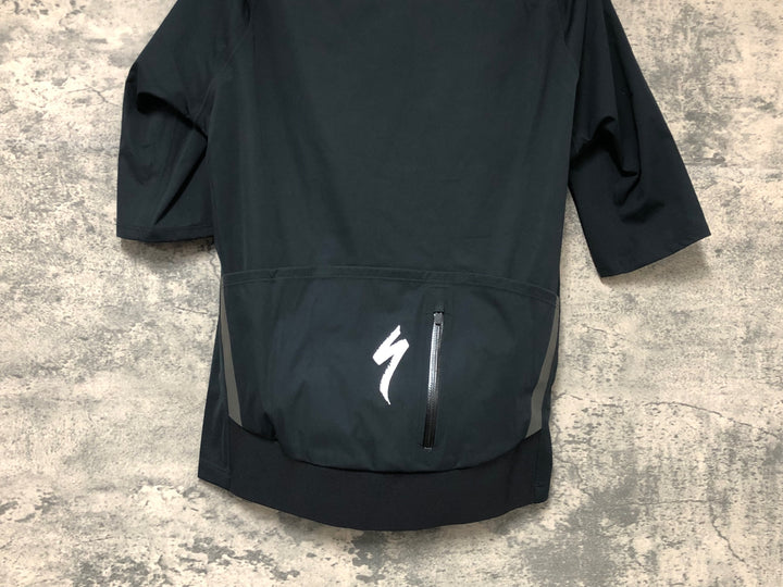JV700 スペシャライズド SPECIALIZED SL PRO RAIN JERSEY SS MEN 半袖 サイクルジャージ 黒 M