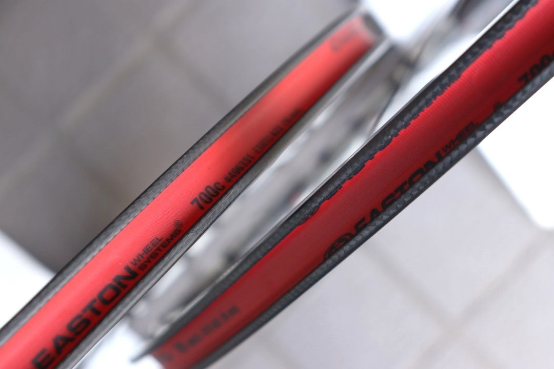 イーストン EASTON EC90 SL カーボン クリンチャー ホイールセット シマノ10S 12.5C 【横浜店】
