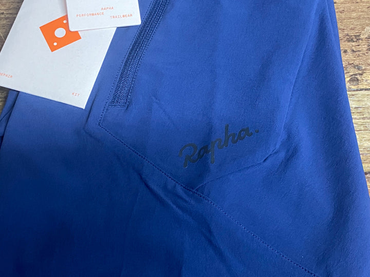 KM154 ラファ Rapha TRAIL SHORTS サイクルパンツ 紺 M