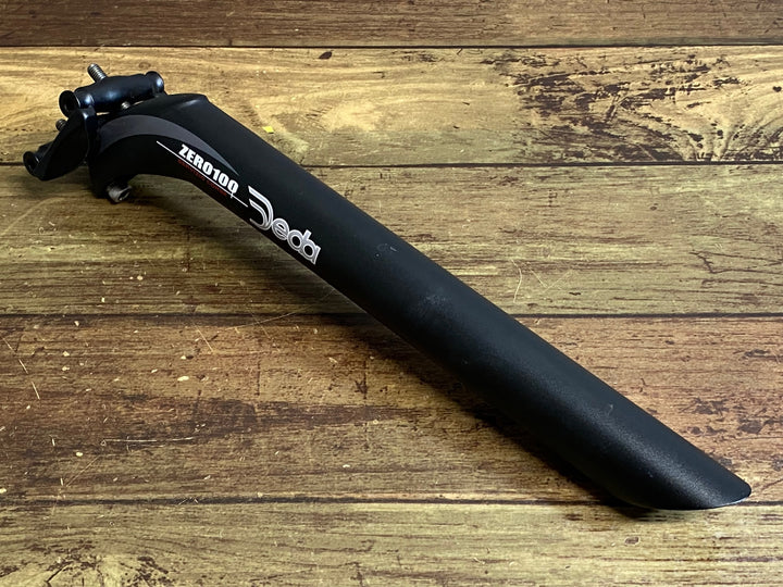 JQ431 デダ Deda ゼロ ZERO100 アルミ シートポスト 黒 Φ31.6 300mm