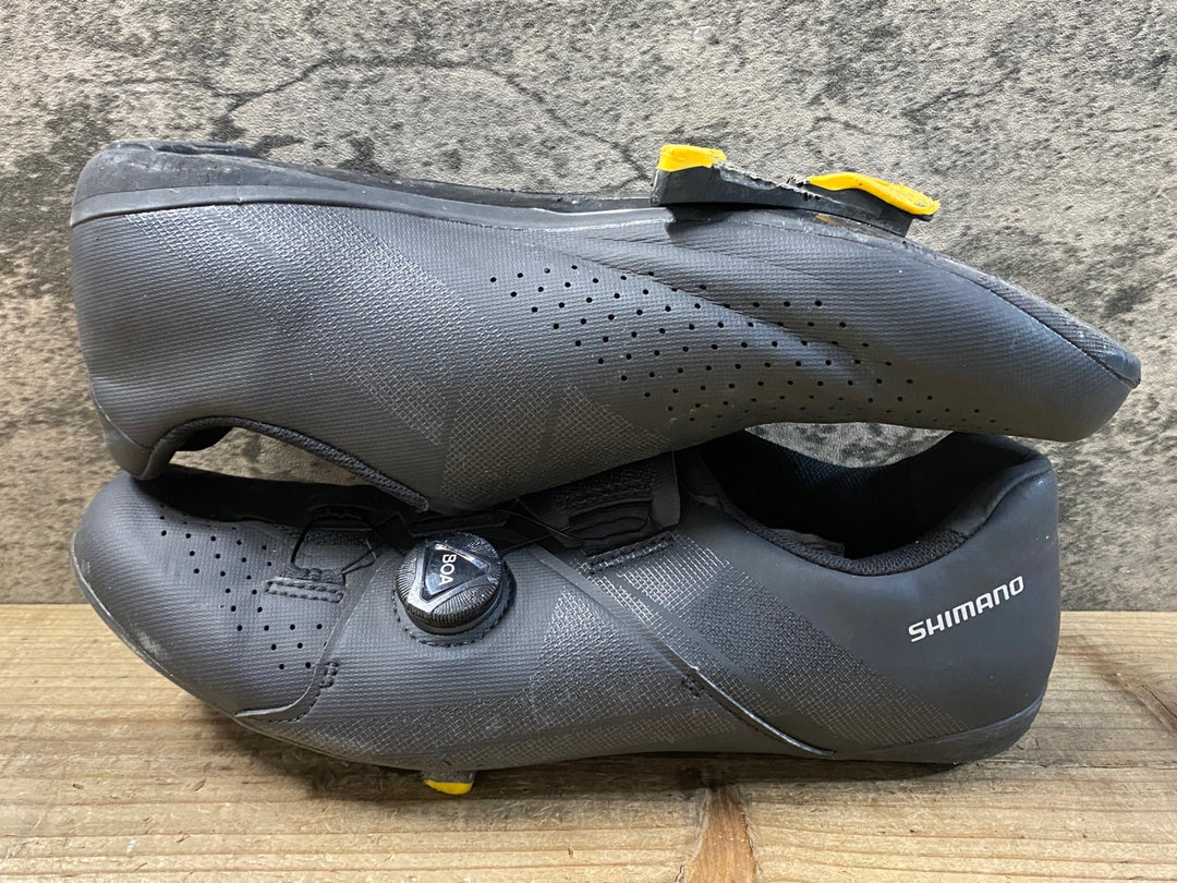 JZ732 シマノ SHIMANO RC3 SH-RC300M ビンディングシューズ 黒 EU44 3穴