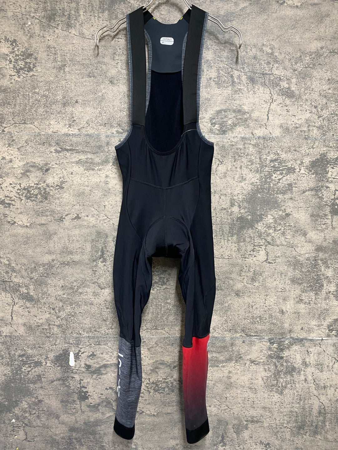 KM211 ドットアウト DOTOUT MISTICA BIB TIGHTS ビブタイツ 黒 M 裏起毛