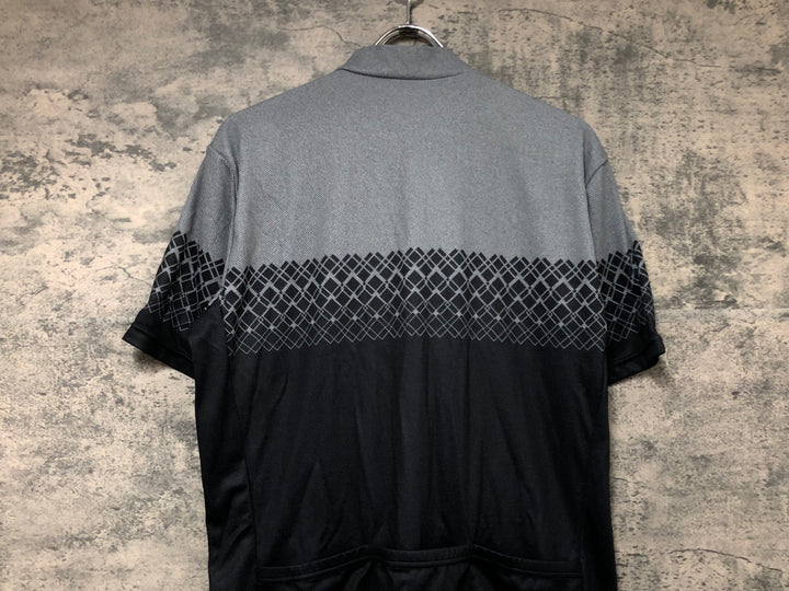 JW272 パールイズミ PEARL iZUMi 半袖 サイクルジャージ グレー 黒 XL