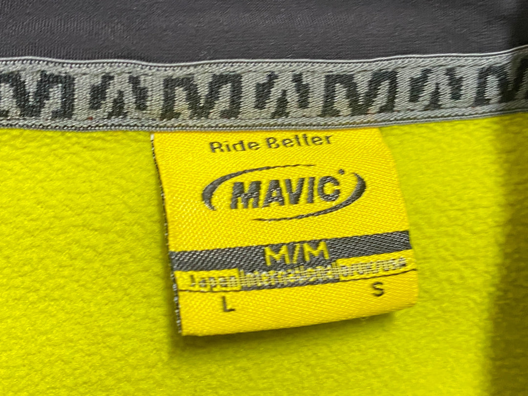 JS442 マヴィック MAVIC 長袖 サイクルジャケット 赤 L 裏起毛