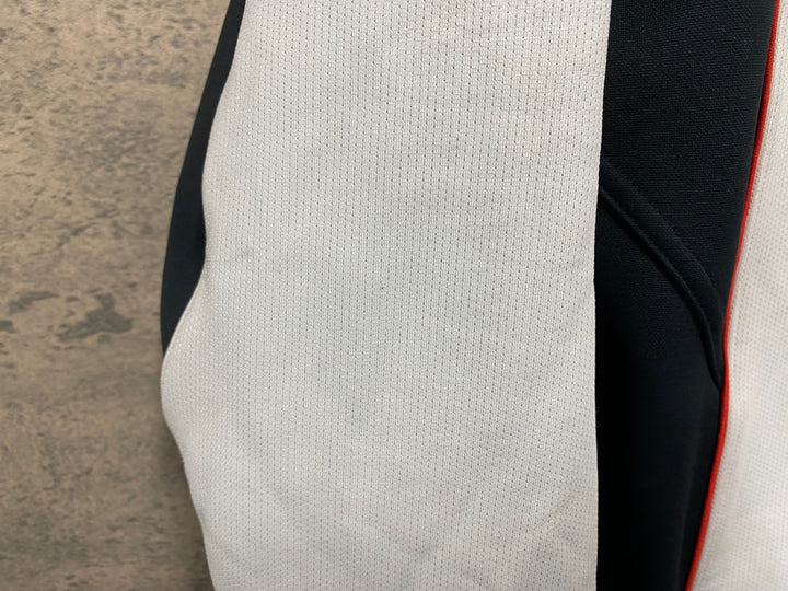 JG307 パールイズミ PEARL iZUMi 長袖 サイクルジャケット 白 黒 M 裏起毛