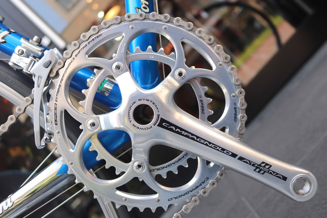 トマジーニ Tommasini テクノ Tecno C-T520サイズ カンパニョーロ Campagnolo Athena クロモリ ロードバイク 【東京南麻布店】