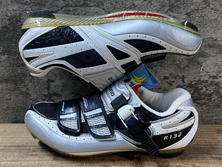 JR503 シマノ SHIMANO SH-R132L ビンディングシューズ 黒 EU37