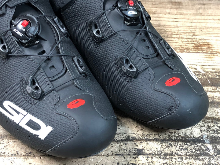 JU977 シディ SIDI WIRE 2 CARBON ビンディングシューズ 3穴 黒 EU43