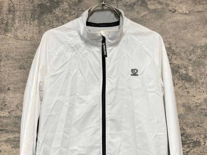 KK443 パールイズミ PEARL iZUMi 長袖 ウィンドブレーカー 白 XL