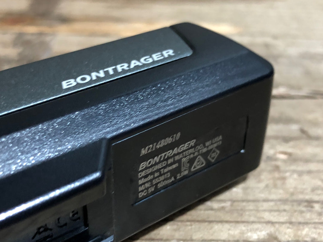 KB971 ボントレガー BONTRAGER イオン ION ELITE R / フレア FLARE R CITY 前後ライトセット ※点灯確認済