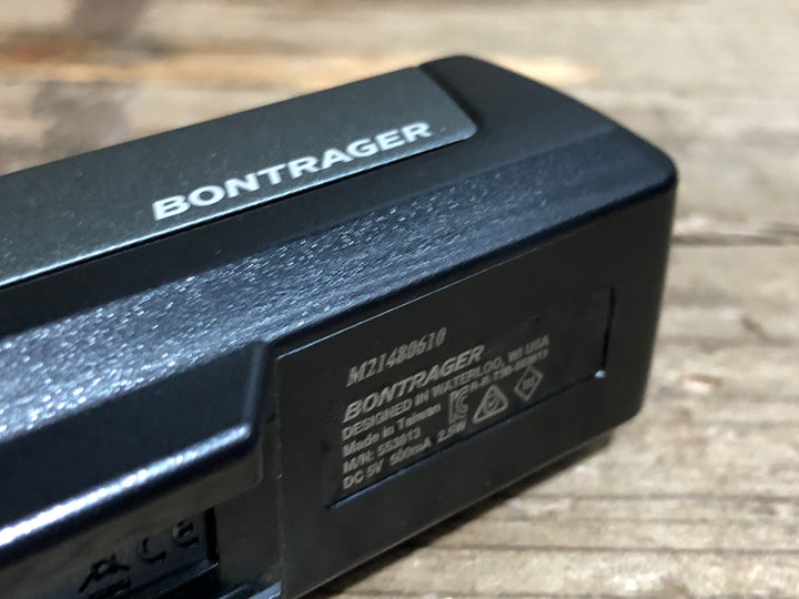 KB971 ボントレガー BONTRAGER イオン ION ELITE R / フレア FLARE R CITY 前後ライトセット ※点灯確認済