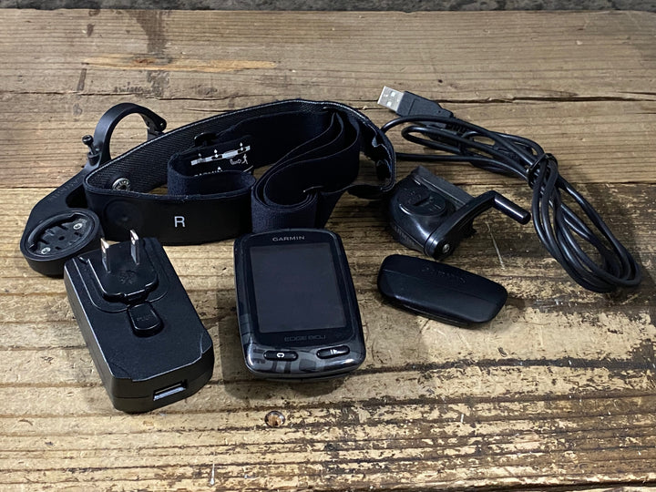 KI784 ガーミン GARMIN EDGE 810 サイクルコンピューター 心拍センサーセット ※動作未確認