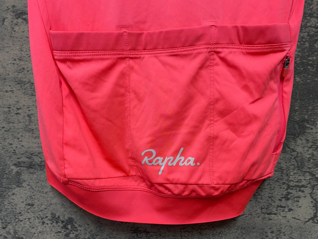 KC382 ラファ Rapha CORE JERSEY 半袖 サイクルジャージ ピンク S