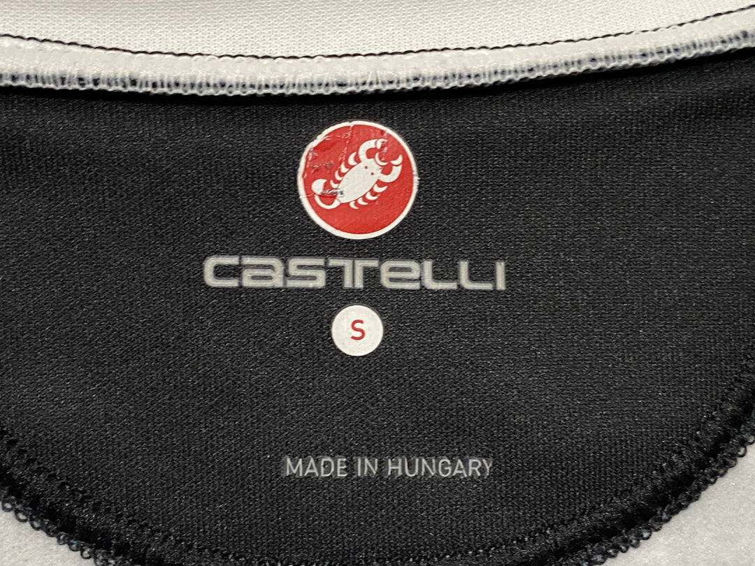JF438 カステリ CASTELLI ROSSOCORSA 裏起毛 サイクルジャケット 黒 S