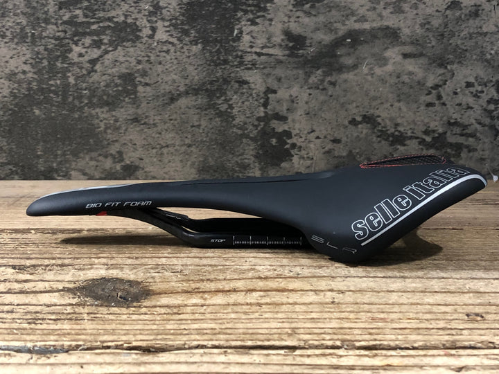 KP225 セライタリア Selle Italia SLR Flow KIt Carbonio サドル カーボンレール 黒